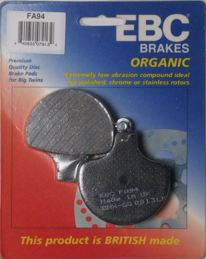 EBC FA94 Standard Brake Pads - High-Performance Motorcycle Brake Pads