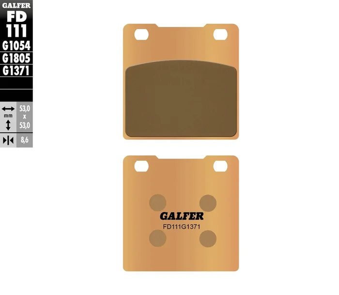 GALFER - FD111G1371 - HH Sintered Brake Pads