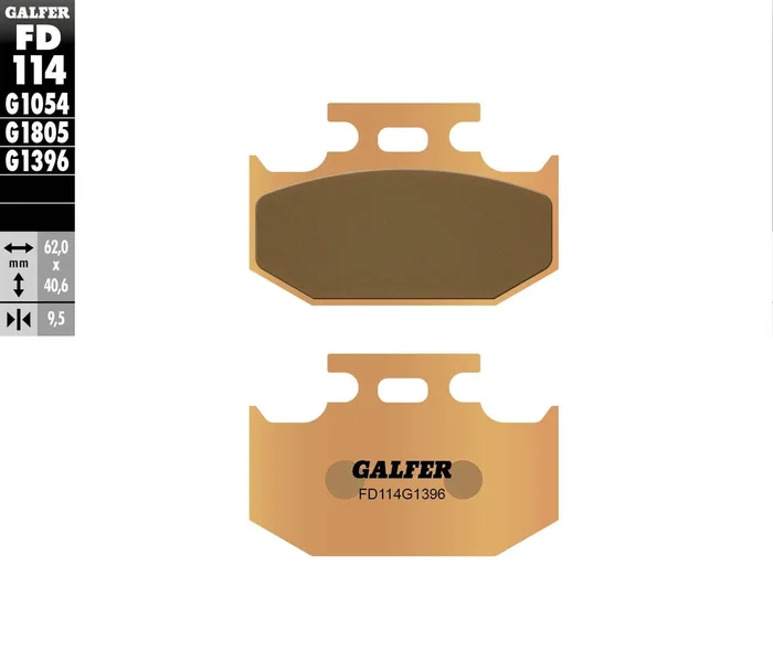 GALFER - FD114G1396 - HH Sintered Brake Pads