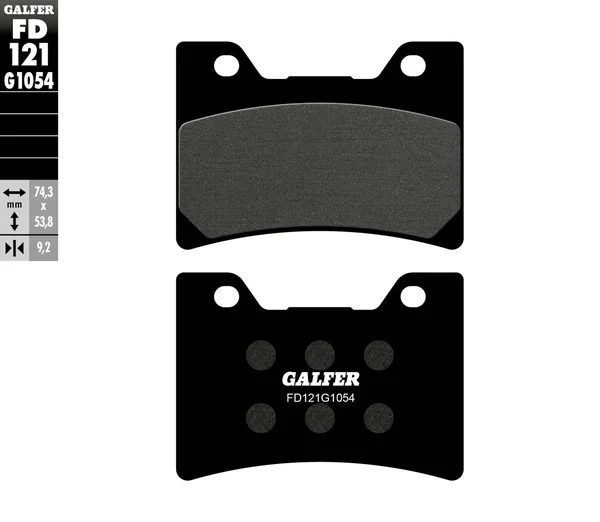 GALFER - FD121G1054 - G-Semi-Metallic Brake Pads