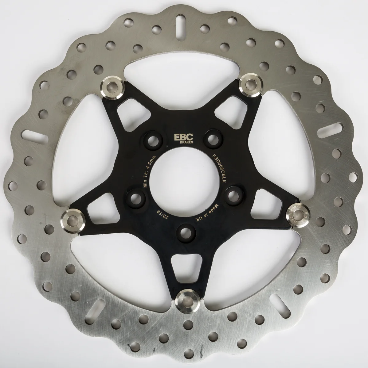 EBC FSD006CBLK Flow Rotor - High-Performance Brake Rotors for Powersports