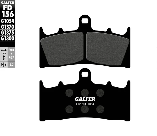 GALFER - FD156G1054 - G-Semi-Metallic Brake Pads