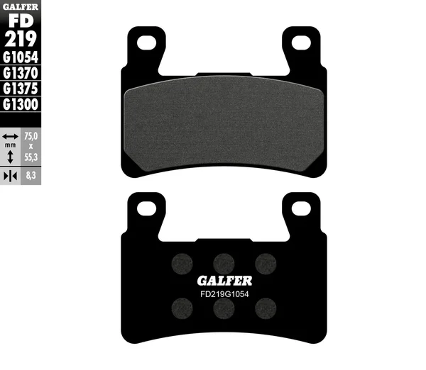 GALFER - FD219G1054 - G-Semi-Metallic Brake Pads