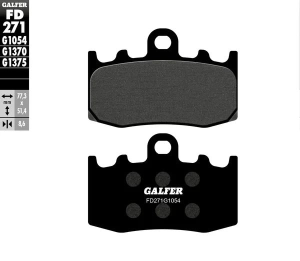 GALFER - FD271G1054 - G-Semi-Metallic Brake Pads