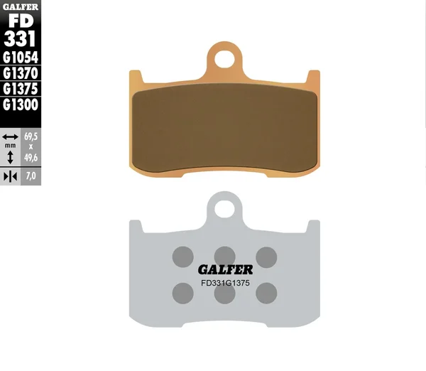 GALFER - FD331G1375 - HH Sintered Brake Pads