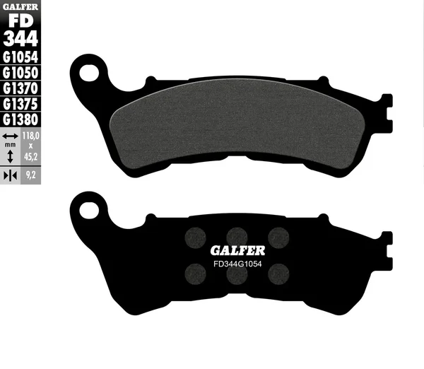 GALFER - FD344G1054 - G-Semi-Metallic Brake Pads