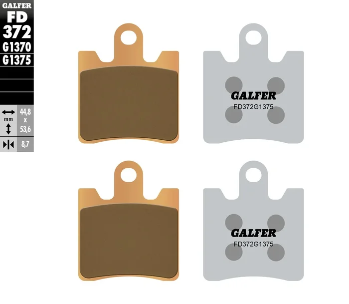 GALFER - FD372G1375 - HH Sintered Brake Pads