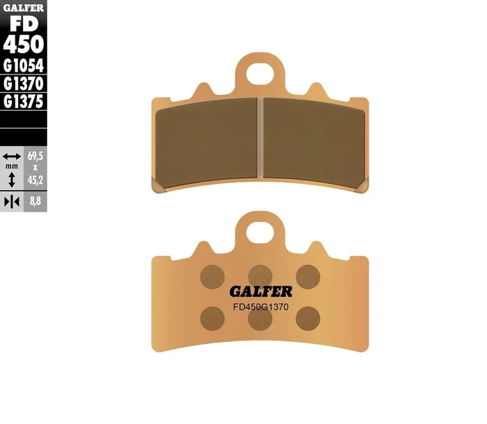 GALFER - FD450G1370 - HH Sintered Brake Pads