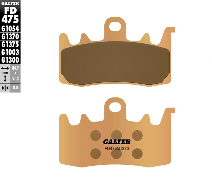 GALFER - FD475G1370 - HH Sintered Brake Pads