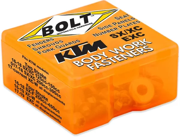 BOLT - KTM-PFK2 - Full Body Work Fastener Kit