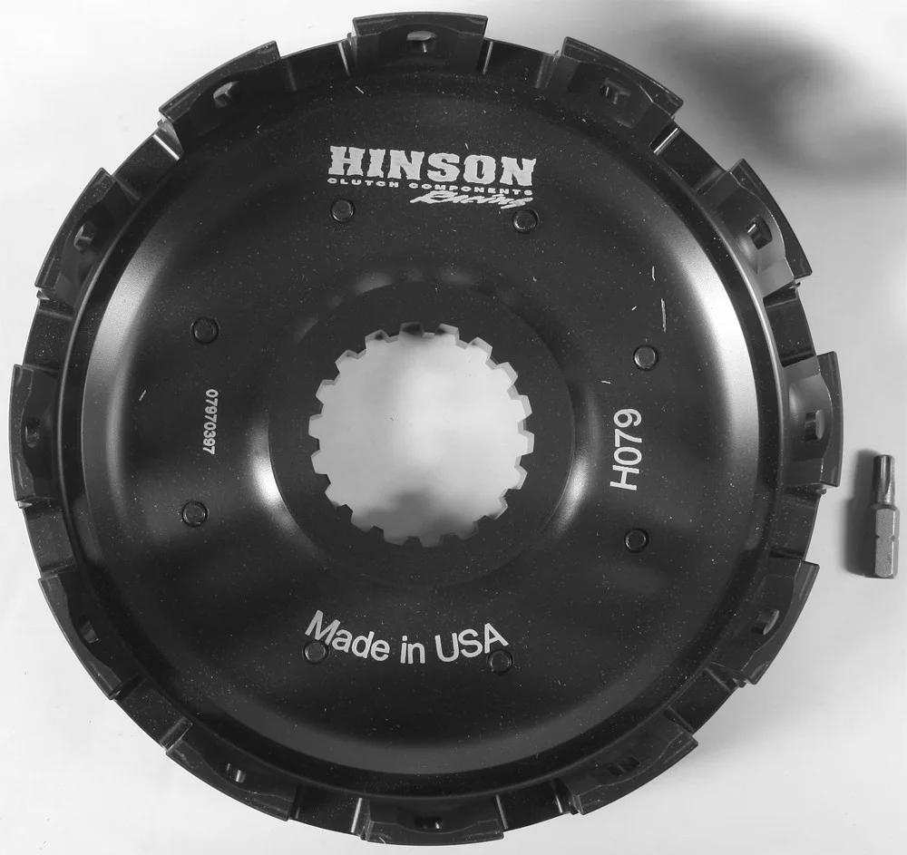 Hinson H079 High Performance Clutch Basket - Durable & Reliable for Powersports Enthusiasts