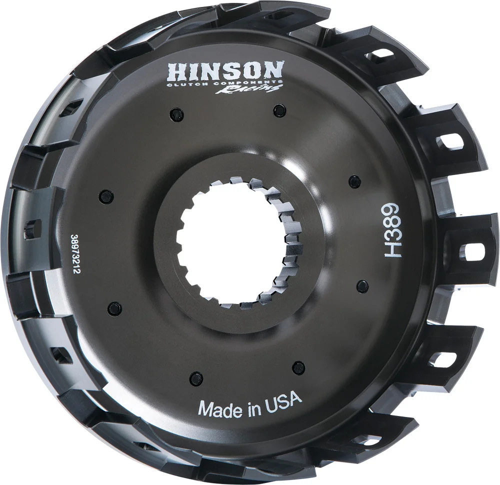 Hinson H389 High Performance Clutch Basket - Durable & Reliable for Powersports Enthusiasts