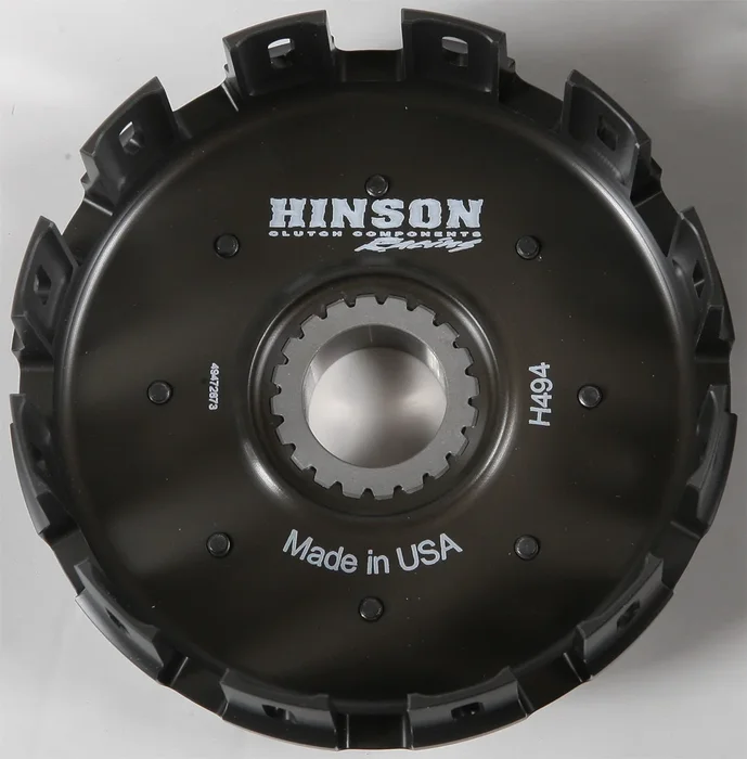 Hinson H494 High Performance Clutch Basket - Durable & Reliable for Powersports Enthusiasts
