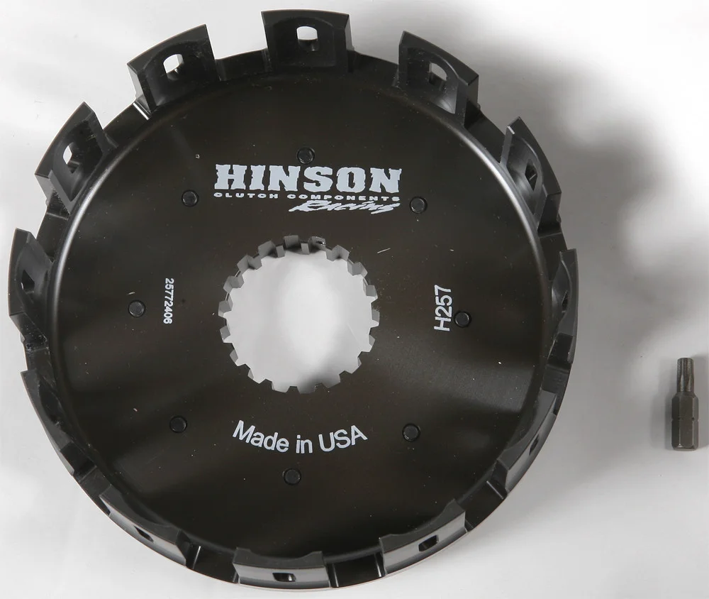 Hinson H257 High Performance Clutch Basket - Durable & Reliable for Powersports Enthusiasts