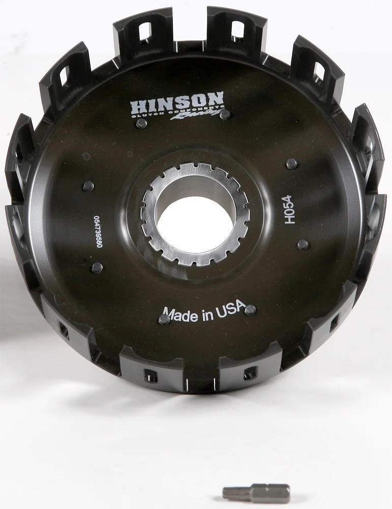 Hinson H054 High Performance Clutch Basket - Durable & Reliable for Powersports Enthusiasts
