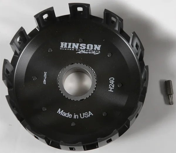 Hinson H240 High Performance Clutch Basket - Durable & Reliable for Powersports Enthusiasts