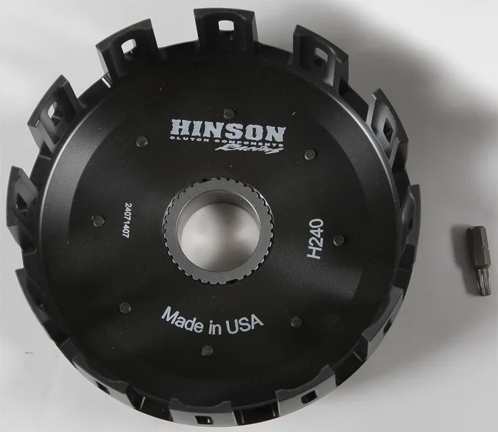 Hinson H240 High Performance Clutch Basket - Durable & Reliable for Powersports Enthusiasts