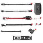 XK GLOW - KS-MOTO-MINI - Chrome LED Accent Light Kit