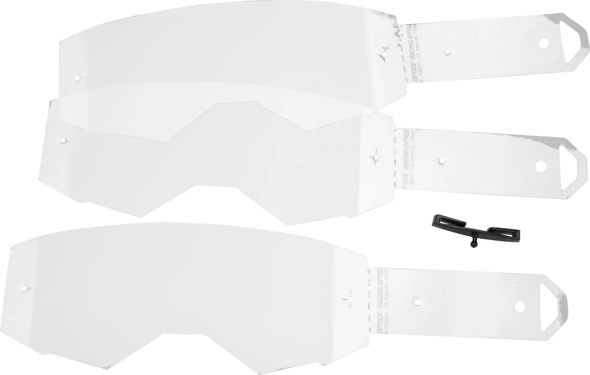 FLY RACING - 37-54020 - Goggle Laminate Tear-offs - 3 Stack