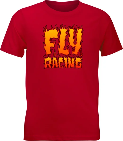 FLY RACING - 352-0656YL - Youth Fire Tee