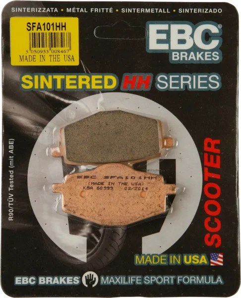 EBC SFA101HH Sintered HH Brake Pads - High-Performance Street/Sport Brake Pads