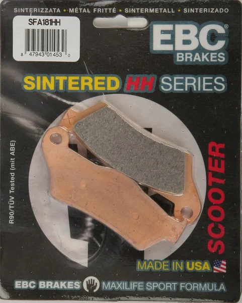 EBC SFA181HH Sintered HH Brake Pads - High-Performance Street/Sport Brake Pads