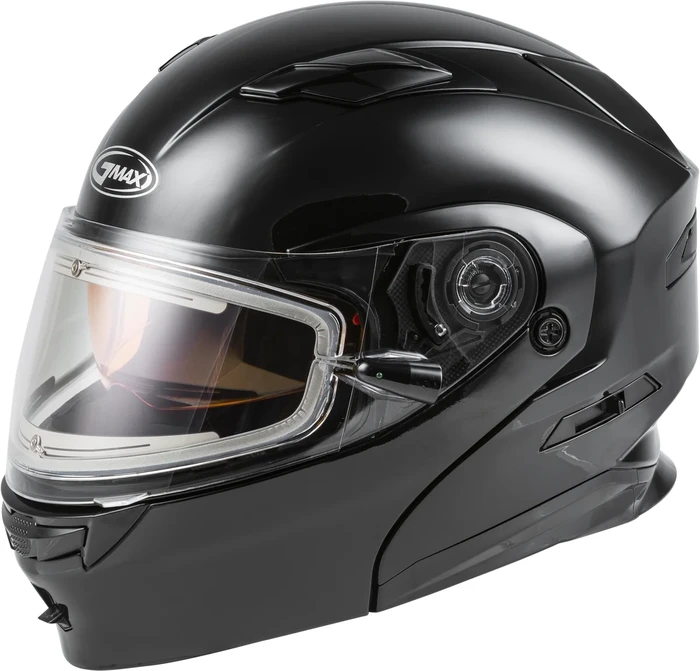 GMAX - M4010025-ECE - MD-01S Modular Snow Helmet Solid w/Quick Release Buckle Electric shield