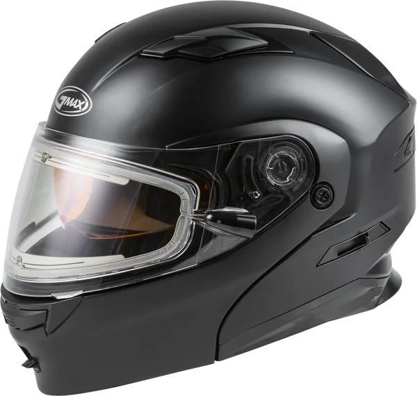 GMAX - M4010079-ECE - MD-01S Modular Snow Helmet Solid w/Quick Release Buckle Electric shield