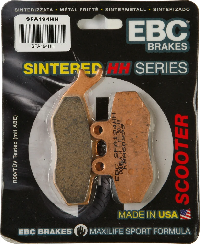 EBC SFA194HH Double-H™ Sintered Brake Pads - High-Performance Street/Sport Brakes
