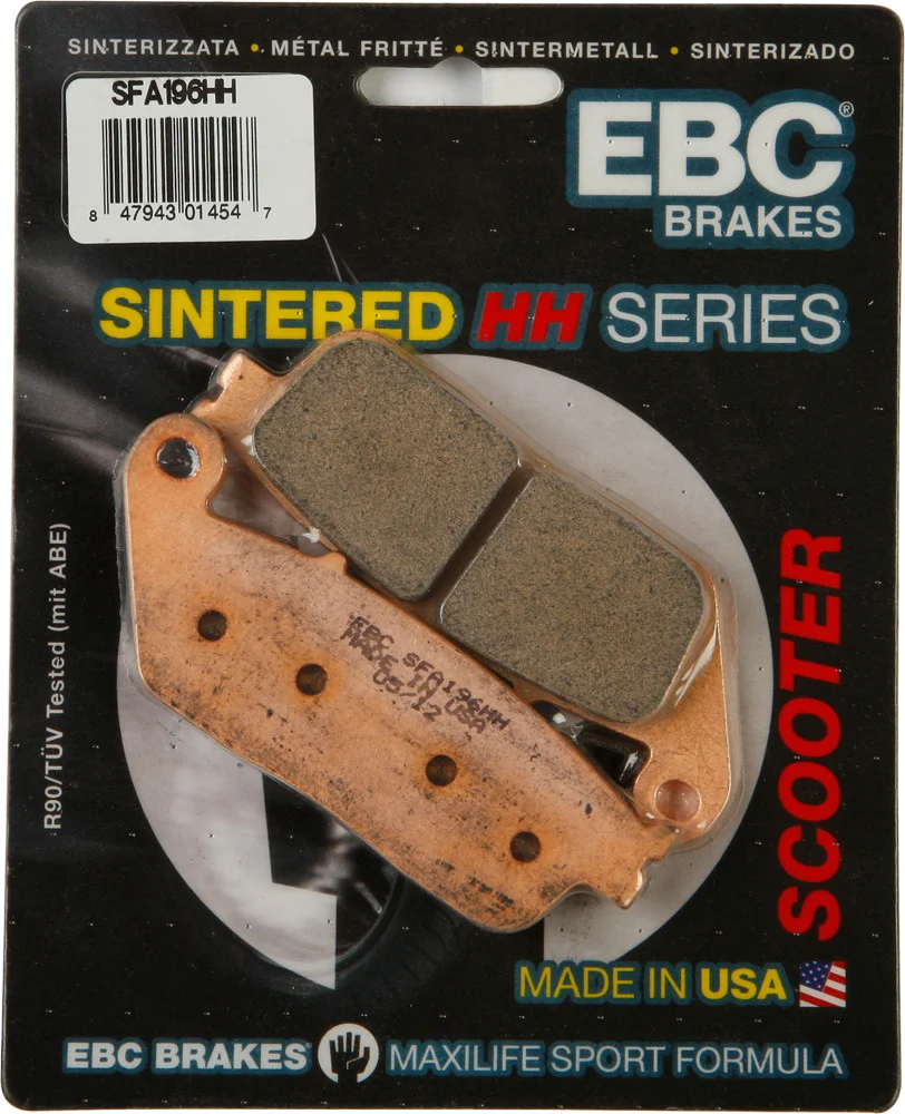 EBC SFA196HH Double-H™ Sintered HH Brake Pads - High-Performance Street/Sport Brake Pads