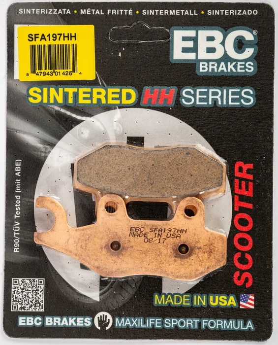 EBC SFA197HH Double-H™ Sintered Brake Pads - High-Performance Street/Sport Brake Pads