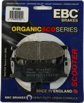 EBC Brakes Organic Brake Pads - High-Performance Quiet & Low-Dust Braking for Street & Dirt Bikes