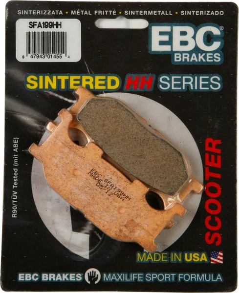 EBC SFA199HH Double-H™ Sintered HH Brake Pads - High-Performance Street/Sport Brake Pads