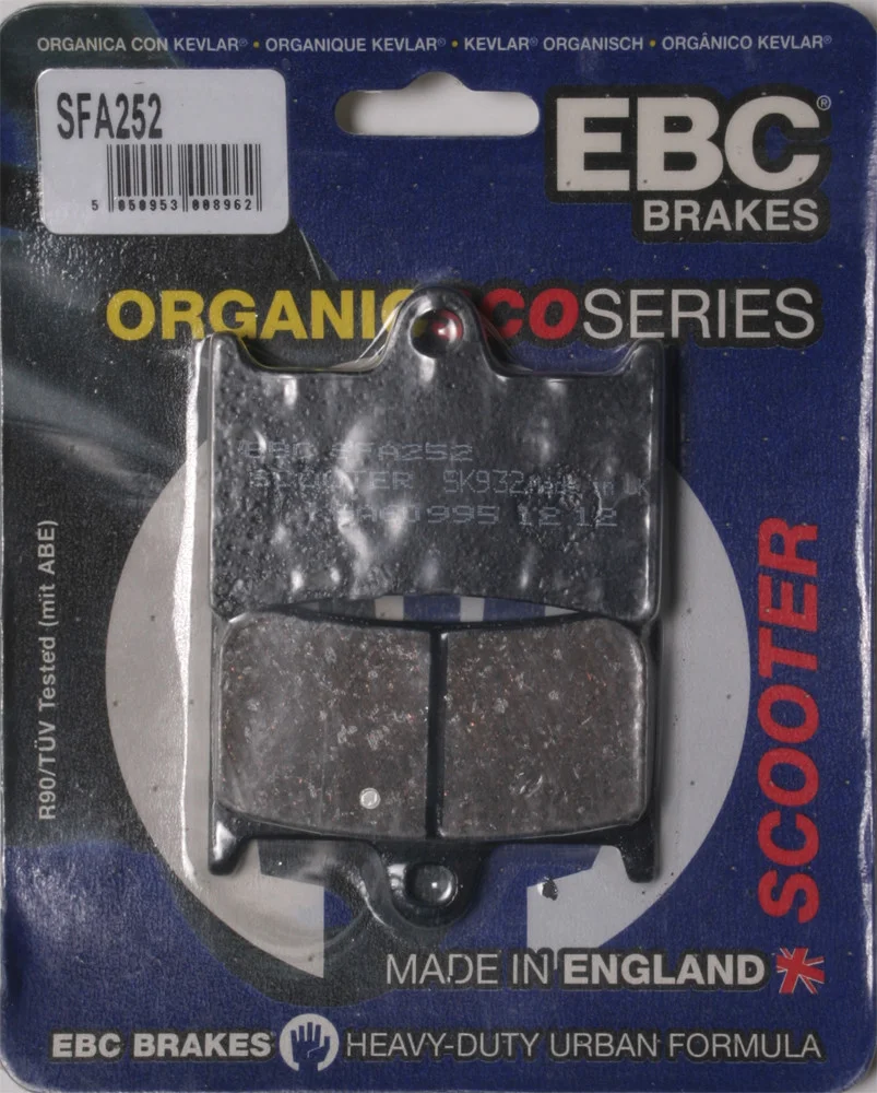 EBC Brakes - Organic Brake Pads for Street & Dirt Bikes - Superior Stopping Power