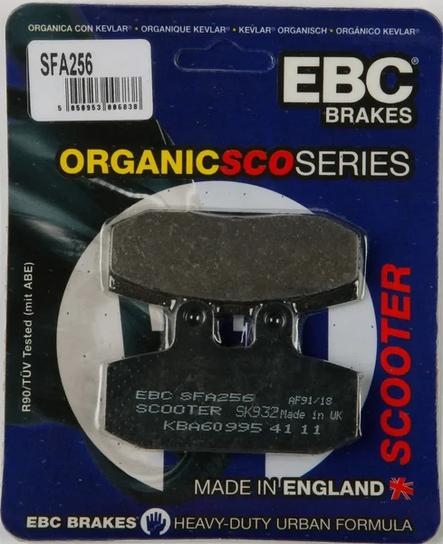 EBC Brakes SFA256 Organic Brake Pads - High-Performance for Street & Dirt Bikes