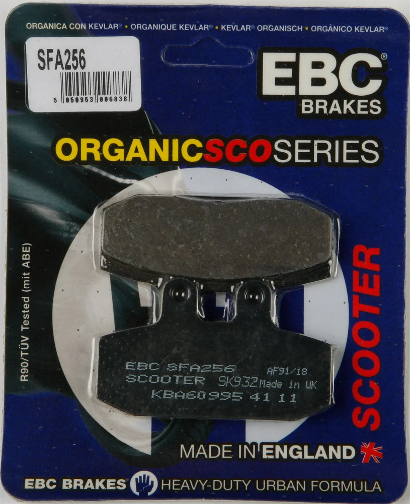 EBC Brakes SFA256 Organic Brake Pads - High-Performance for Street & Dirt Bikes