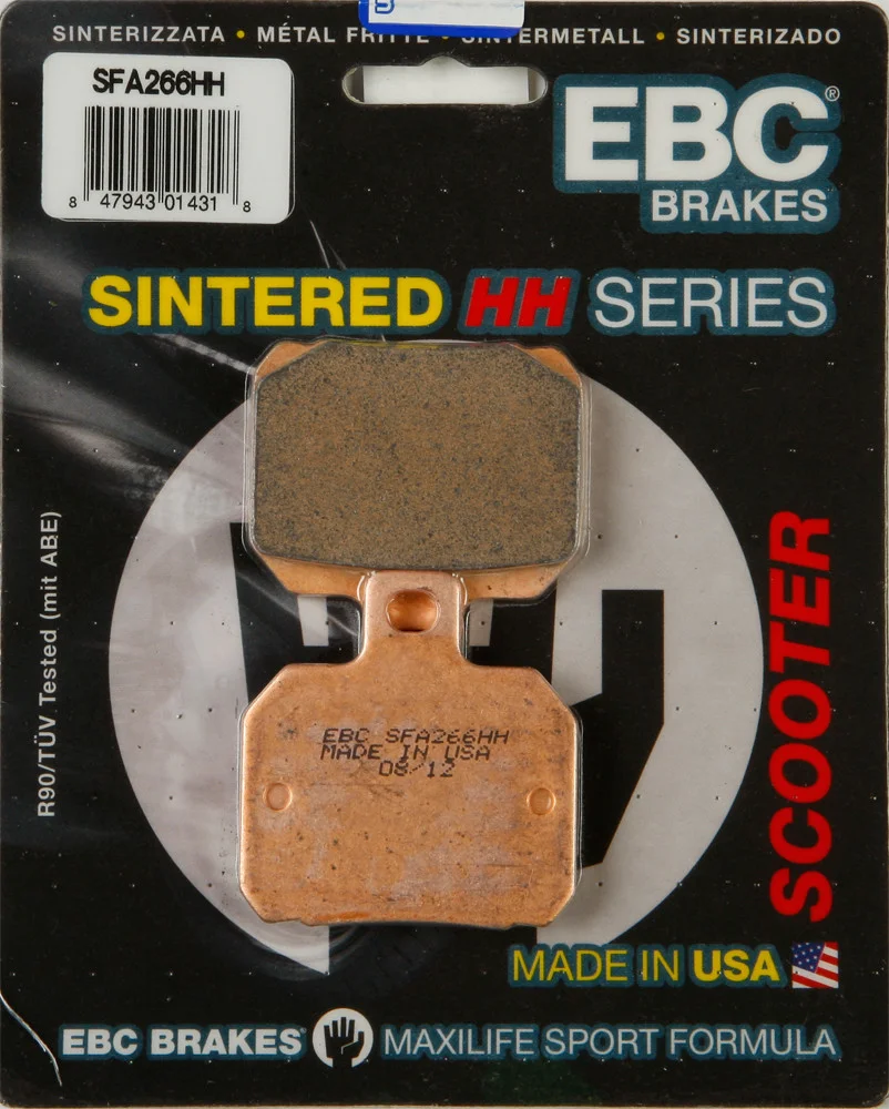EBC SFA266HH Sintered HH Brake Pads - High-Performance Street/Sport Brake Pads