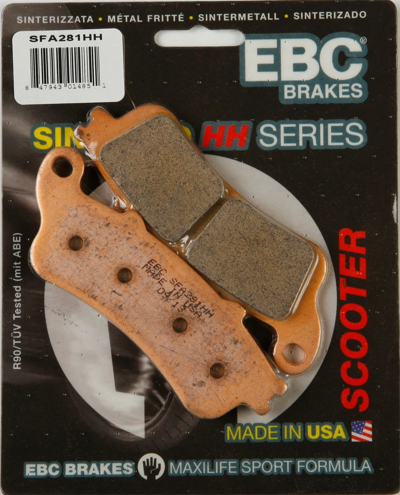 EBC SFA281HH Double-H™ Sintered Brake Pads - High-Performance Street/Sport Brake Pads