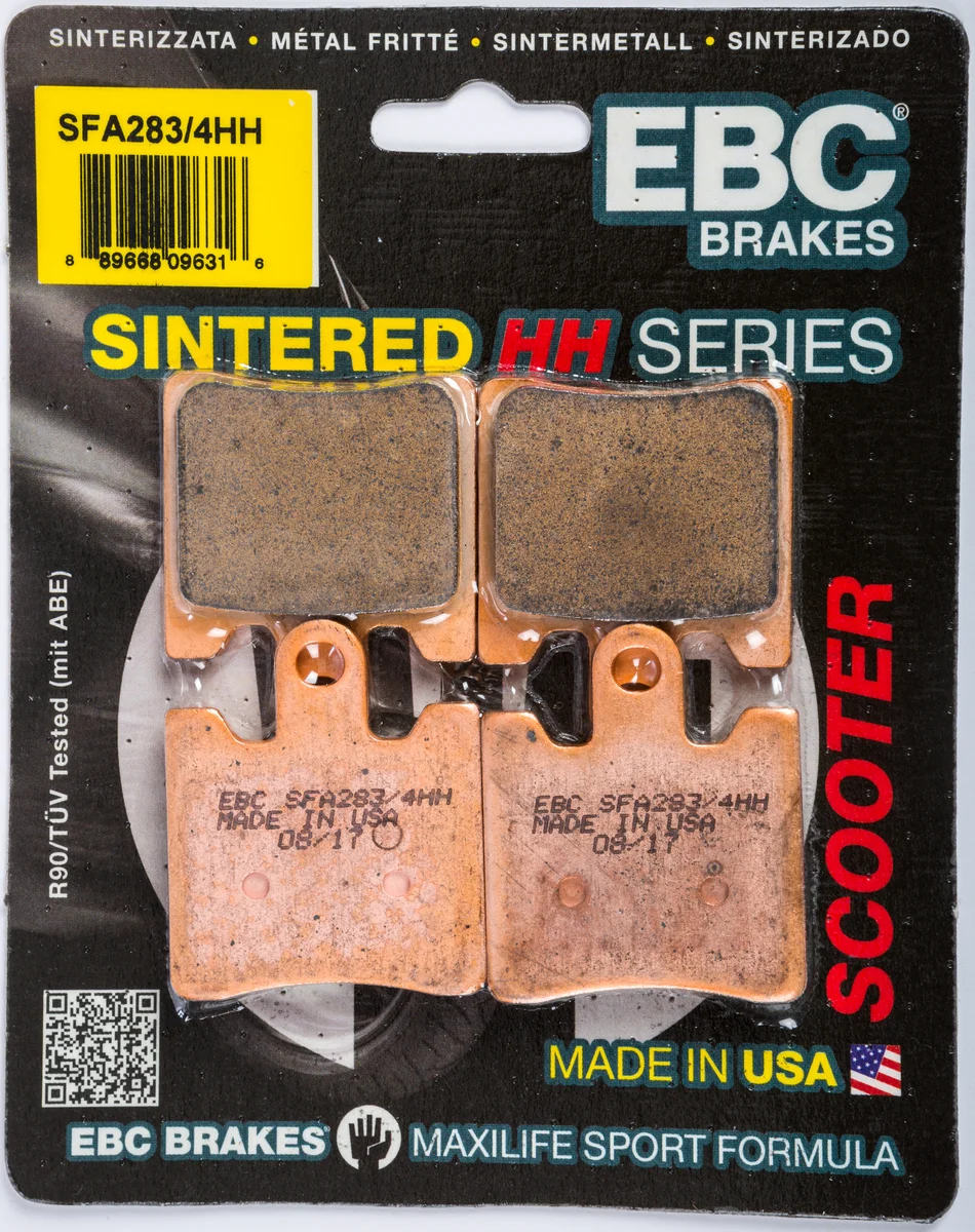 EBC SFA283/4HH Sintered HH Brake Pads - High-Performance Street/Sport Brake Pads