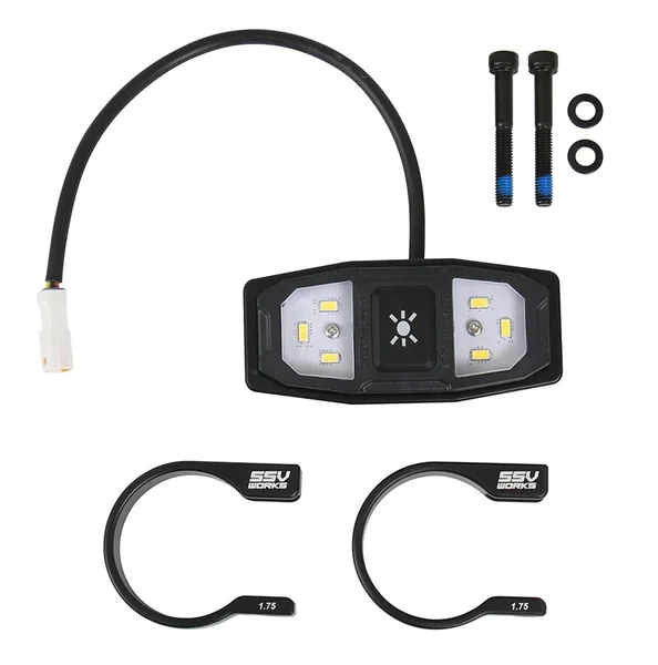 SSV WORKS - UDLM-175 - LED Dome Light w/ Cage Clamps