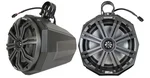 SSV WORKS Cage Mount Pod Speakers - 6.5" Custom Molded Audio System for Side by Side
