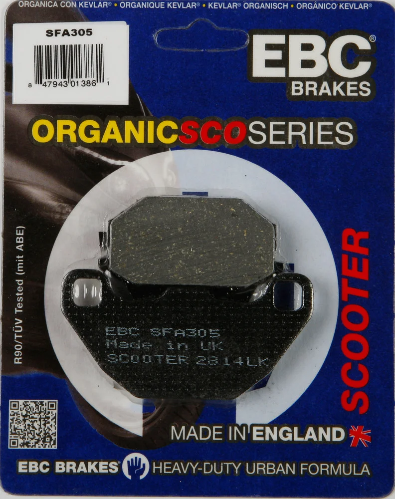 EBC Brakes SFA305 Organic Brake Pads - High-Performance for Street & Dirt Bikes