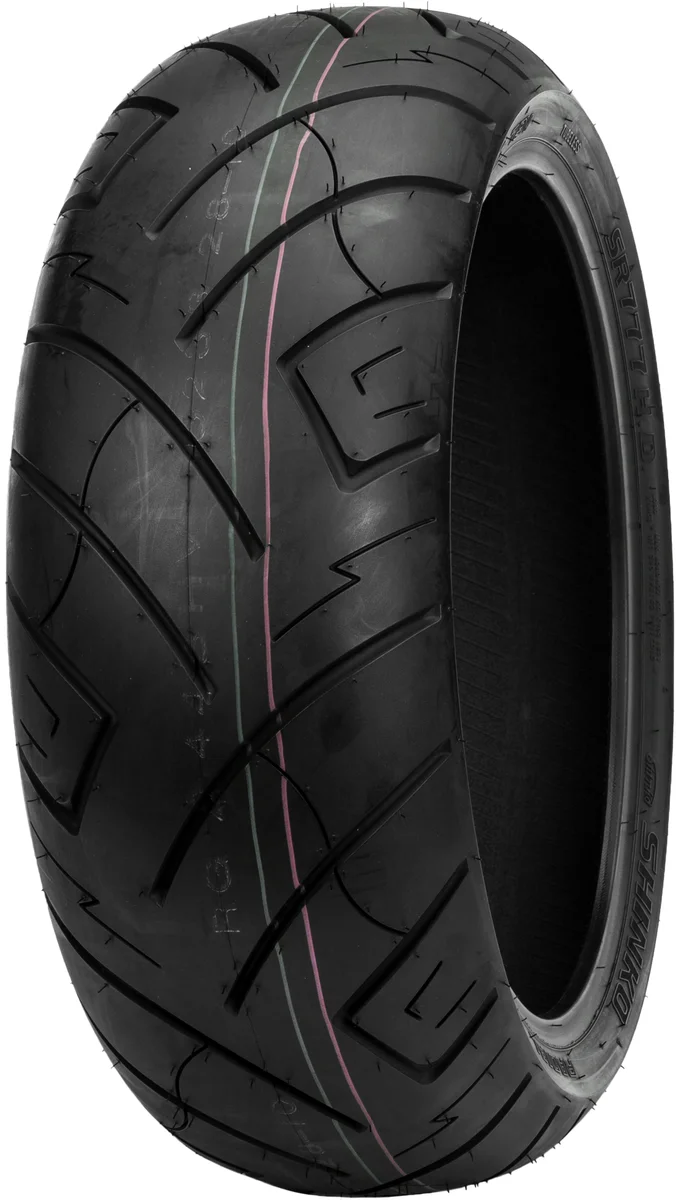 SHINKO - 87-4193 - Black Wall SR777 & SR777 H.D. Tire