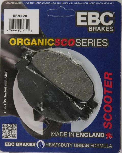 EBC SFA408 Organic Brake Pads - High-Performance Braking for Street & Dirt Bikes