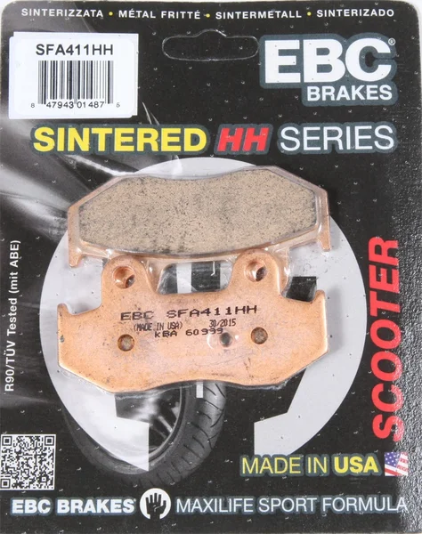 EBC SFA411HH Double-H™ Sintered Brake Pads - High-Performance Street/Sport Brake Pads