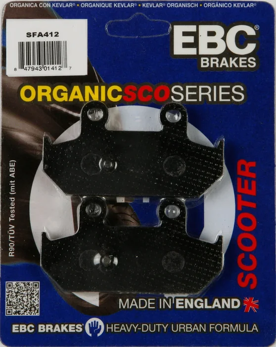 EBC Brakes Organic Brake Pads - Superior Stopping Power for Street & Dirt Bikes