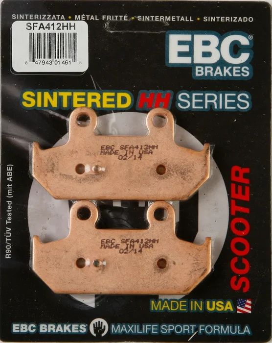 EBC SFA412HH Sintered HH Brake Pads - High-Performance Street/Sport Brake Pads