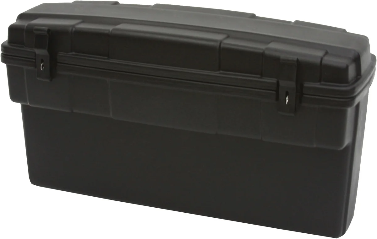 KOLPIN 4408 UTV Saddle Storage Box - Durable Weatherproof Luggage Compartment with Lockable Latches
