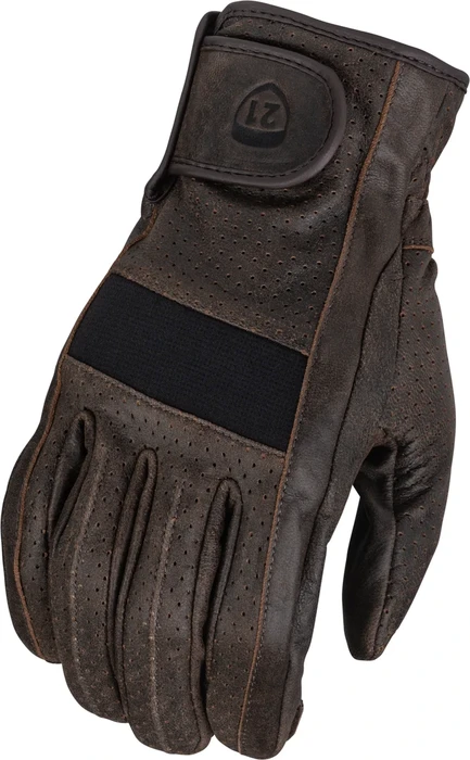 HIGHWAY 21 - 489-0043L - Jab Full Perforated Gloves