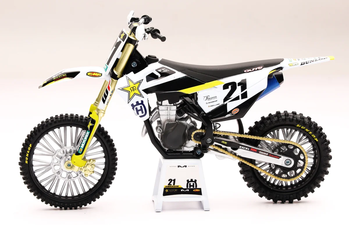 NEW-RAY - 58233 - Race Dirt Bike Replica